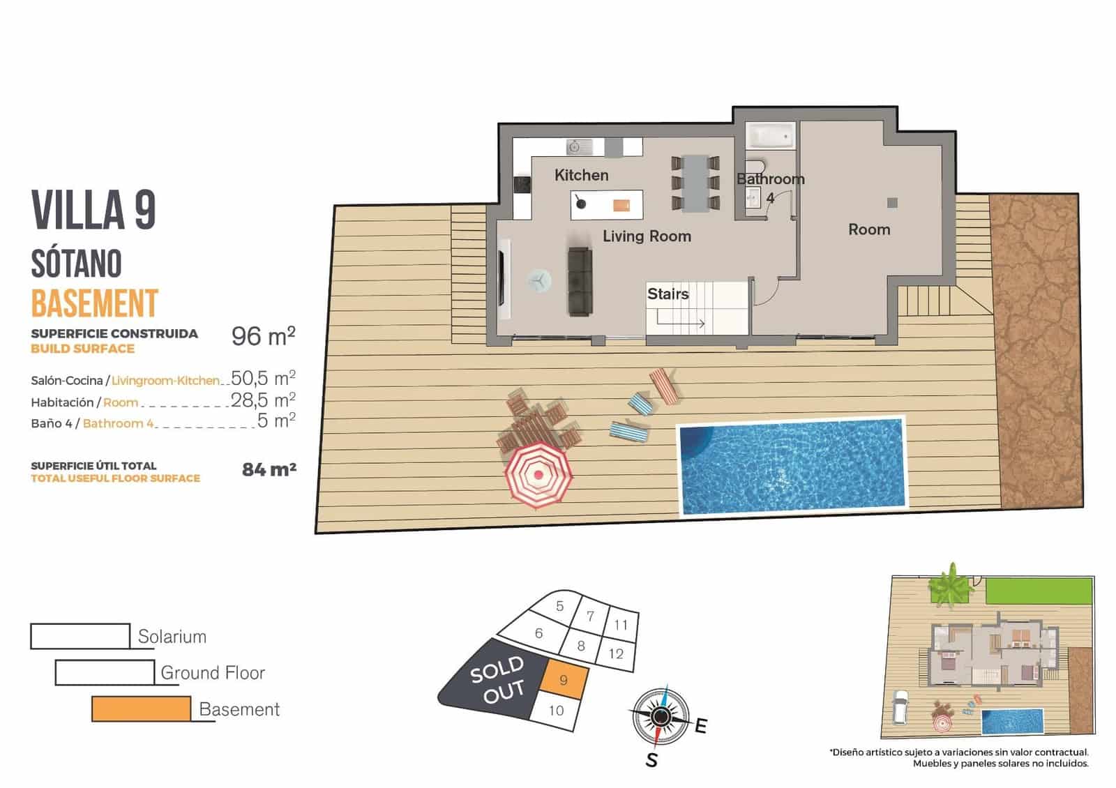 3 camera da letto Villa in vendita in Finestrat con piscina garage - 695.000 € (Rif: 9820162)
