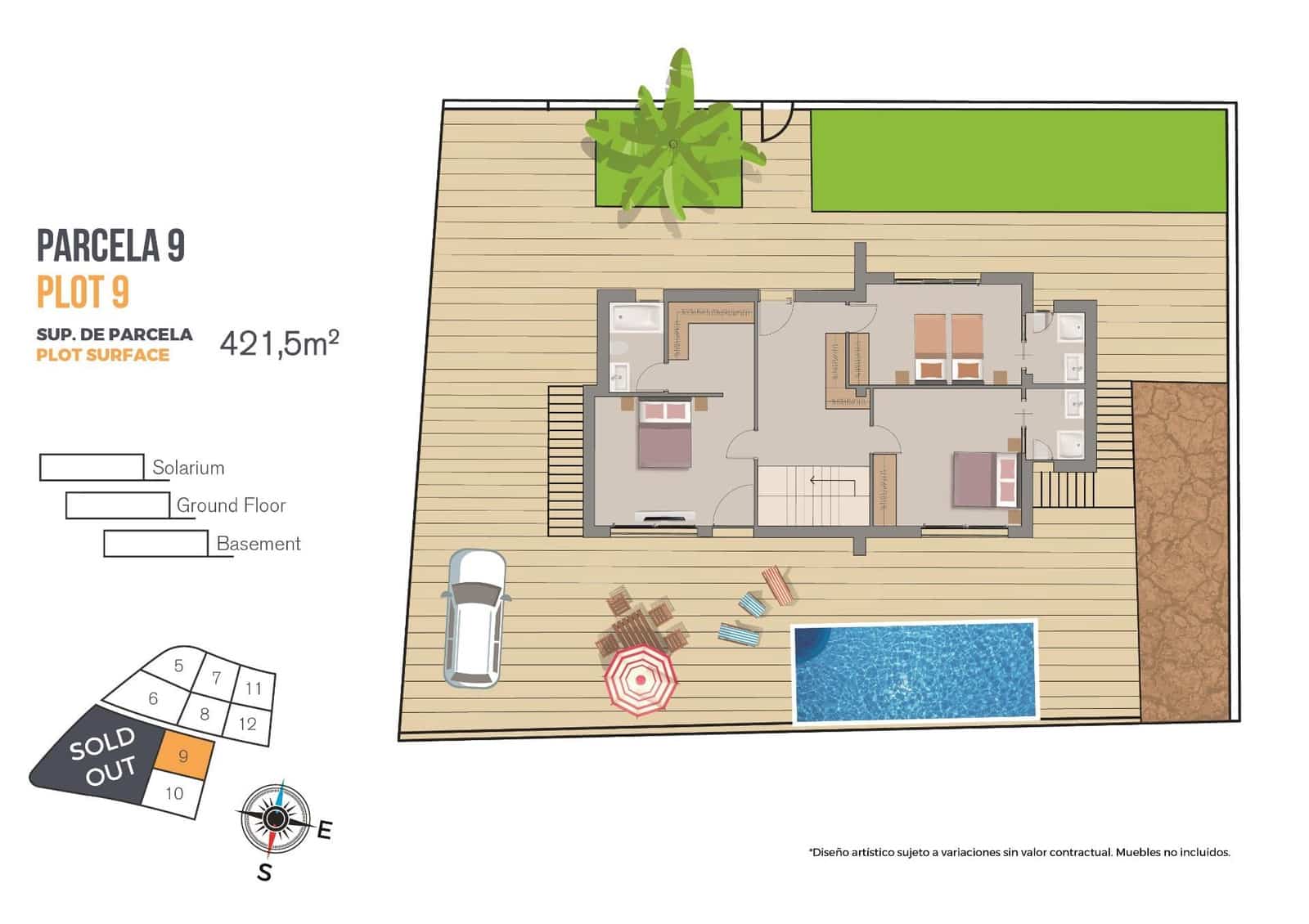3 camera da letto Villa in vendita in Finestrat con piscina garage - 695.000 € (Rif: 9820162)