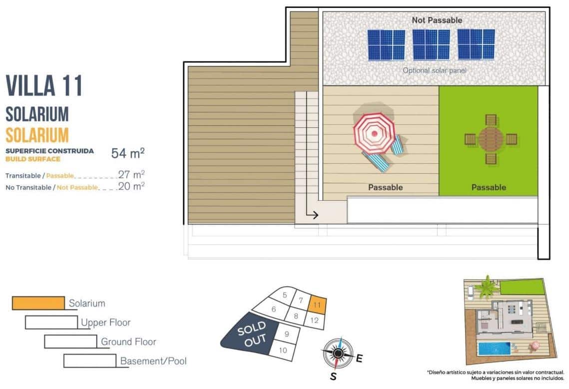 3 soveværelse Villa til salg i Finestrat med swimmingpool garage - € 920.000 (Ref: 9820171)