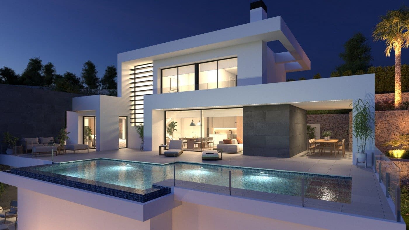3 soverom Villa til salgs i Cumbre del Sol med svømmebasseng garasje - € 1 865 000 (Ref: 9820178)