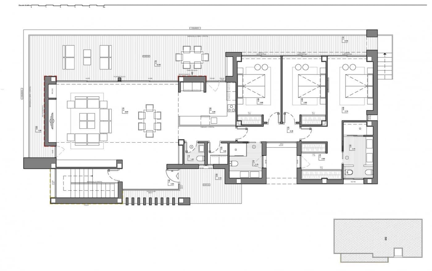 3 soverom Villa til salgs i Cumbre del Sol med svømmebasseng garasje - € 2 167 000 (Ref: 9820186)