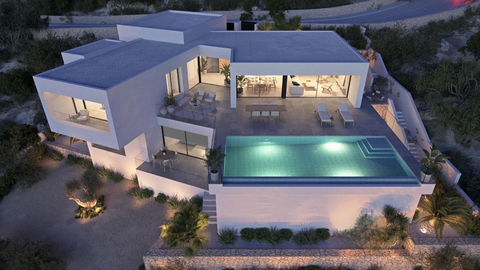 3 bedroom Villa for sale in Cumbre del Sol with pool garage - € 2,249,000 (Ref: 9820188)