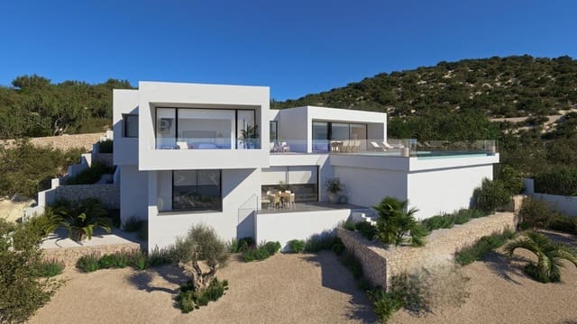 3 sypialnia Willa na sprzedaż w Cumbre del Sol, Benitachell / Benitatxell z basenem garażem - 2 249 000 € (Ref: 9820188)