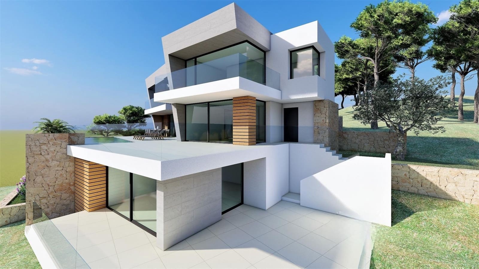 3 soveværelse Villa til salg i Cumbre del Sol med swimmingpool garage - € 2.450.000 (Ref: 9820191)