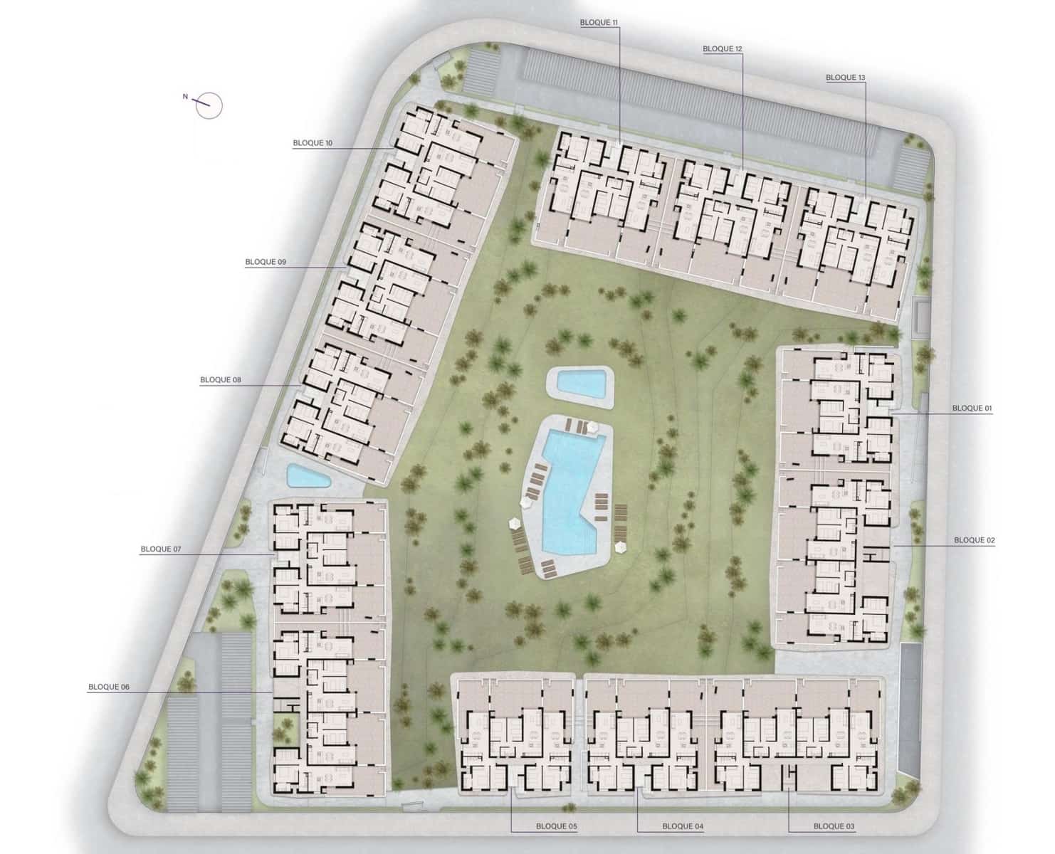 2 soveværelse Lejlighed til salg i Ciudad Quesada med swimmingpool garage - € 322.000 (Ref: 9981890)