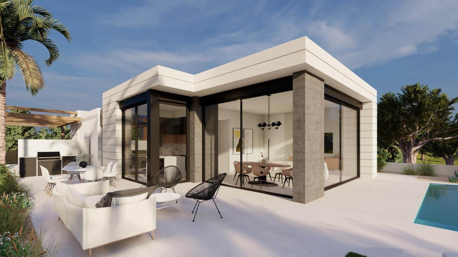 3 soverom Villa til salgs i Pilar de la Horadada med svømmebasseng garasje - € 586 000 (Ref: 9981899)