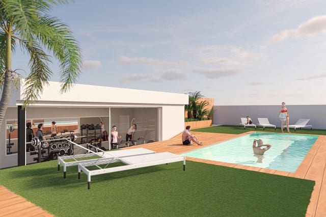 2 soveværelse Lejlighed til salg i Lo Pagan, San Pedro del Pinatar med swimmingpool garage - € 244.900 (Ref: 9985379)