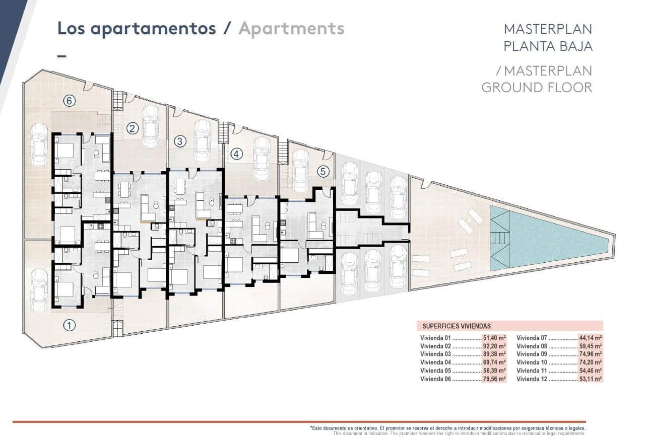2 soverom Leilighet til salgs i San Pedro del Pinatar med svømmebasseng garasje - € 252 900 (Ref: 9985384)