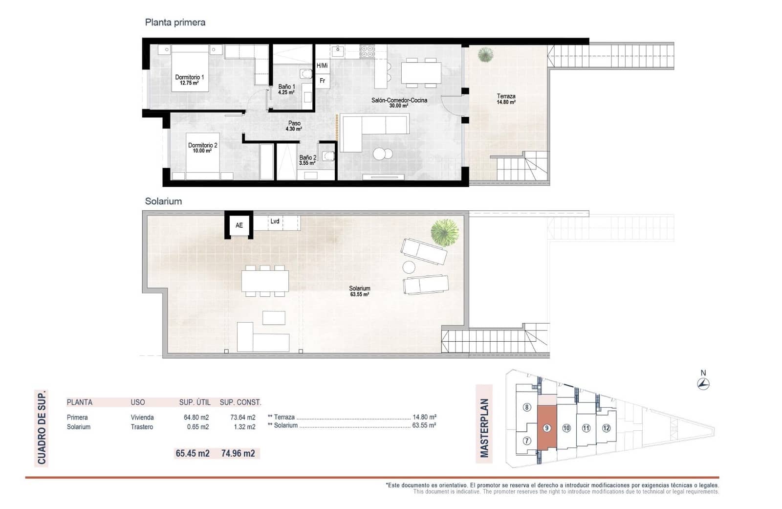 2 soverom Leilighet til salgs i San Pedro del Pinatar med svømmebasseng garasje - € 252 900 (Ref: 9985384)