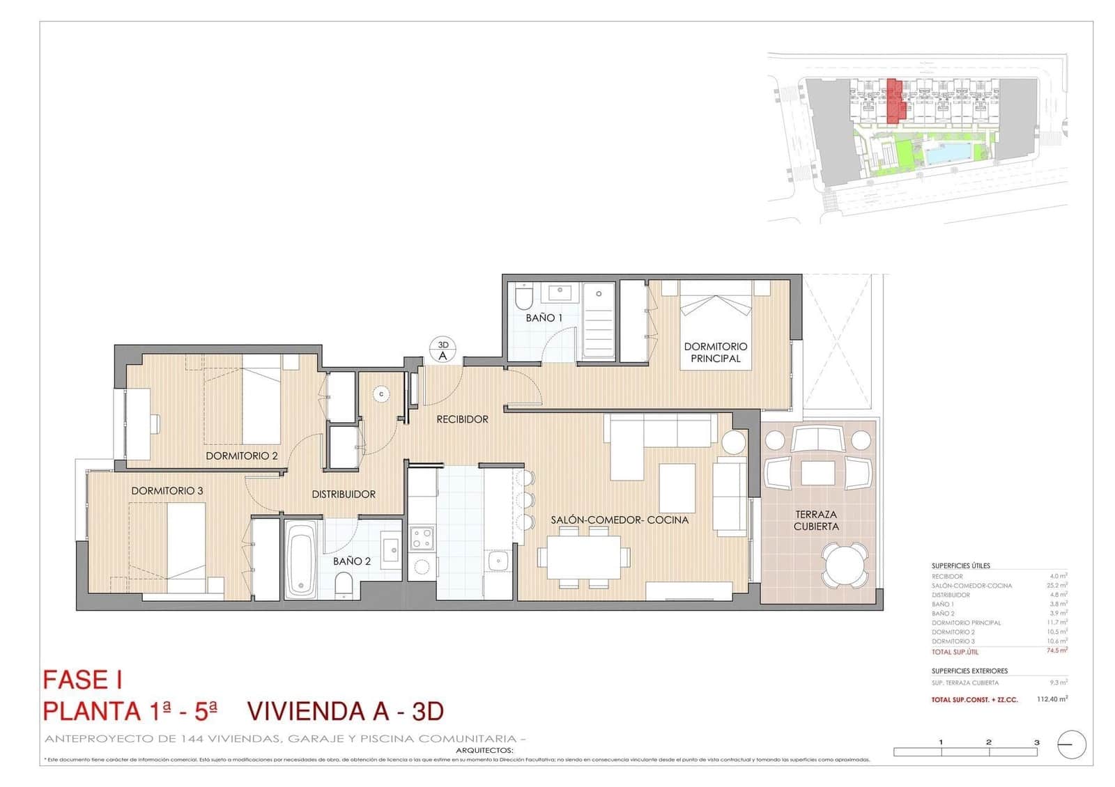 3 soverom Leilighet til salgs i Aguilas med svømmebasseng garasje - € 258 500 (Ref: 9985386)