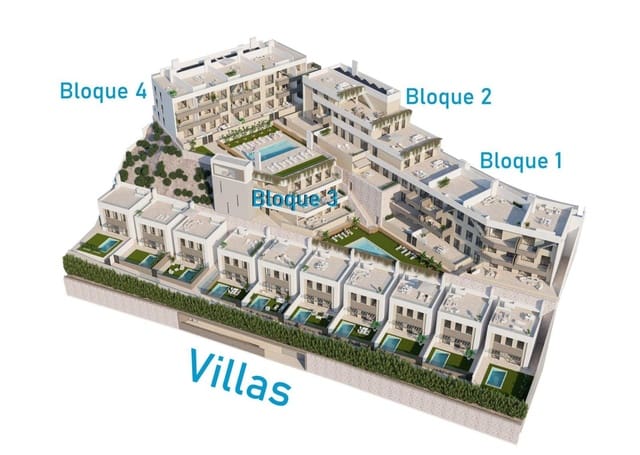 2 soverom Leilighet til salgs i El Hornillo, Aguilas med svømmebasseng garasje - € 267 000 (Ref: 9985397)