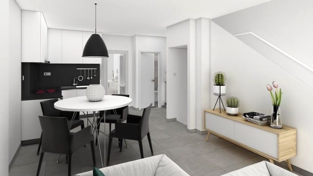 3 soveværelse Rækkehus til salg i La Manga del Mar Menor med swimmingpool garage - € 270.631 (Ref: 9985400)
