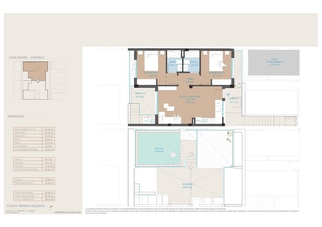 2 soveværelse Lejlighed til salg i San Pedro del Pinatar ciudad, San Pedro del Pinatar med swimmingpool garage - € 309.900 (Ref: 9985432)