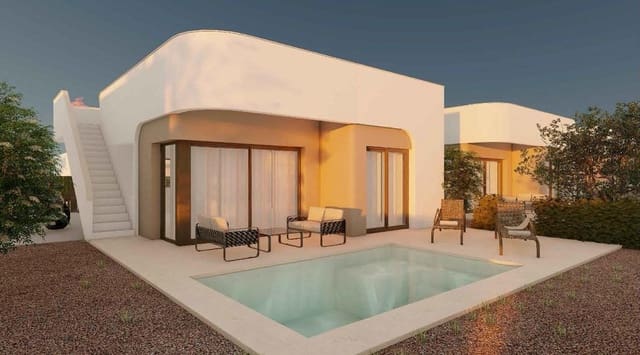 2 soveværelse Villa til salg i Hacienda del Alamo, Fuente Alamo de Murcia med swimmingpool garage - € 310.000 (Ref: 9985433)