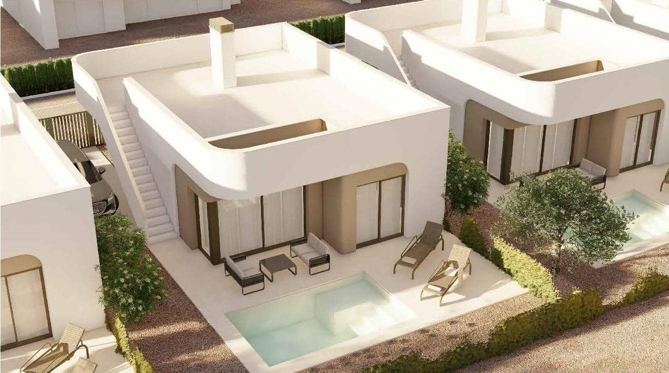 2 makuuhuone Huvila myytävänä paikassa Hacienda del Alamo mukana uima-altaan 
autotalli - 310 000 € (Ref: 9985433)