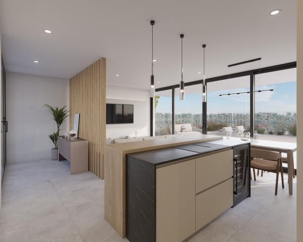 2 soveværelse Villa til salg i Hacienda del Alamo, Fuente Alamo de Murcia med swimmingpool garage - € 310.000 (Ref: 9985433)
