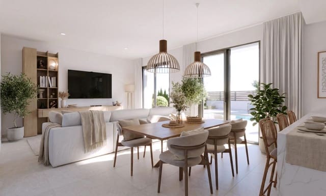 3 Zimmer Villa zu verkaufen in Hacienda del Alamo, Fuente Alamo de Murcia mit Pool Garage - 374.900 € (Ref: 9985471)