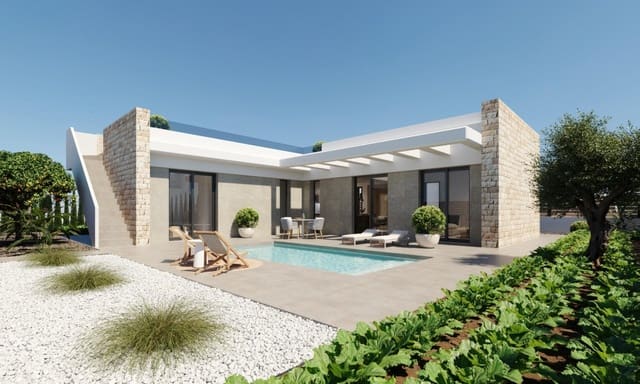 3 Zimmer Villa zu verkaufen in Hacienda del Alamo, Fuente Alamo de Murcia mit Pool Garage - 374.900 € (Ref: 9985471)