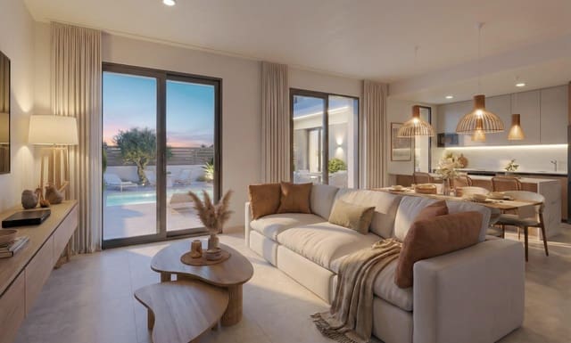 3 Zimmer Villa zu verkaufen in Hacienda del Alamo, Fuente Alamo de Murcia mit Pool Garage - 374.900 € (Ref: 9985471)