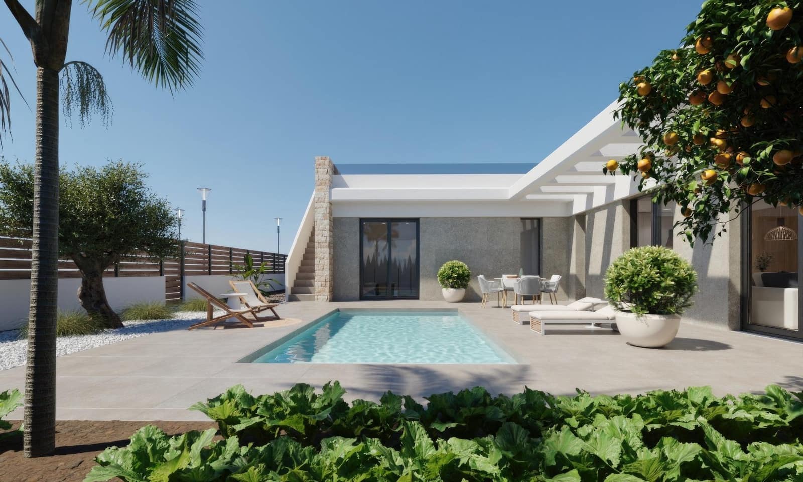 Chalet de 3 habitaciones en Hacienda del Alamo en venta con piscina garaje - 374.900 € (Ref: 9985471)
