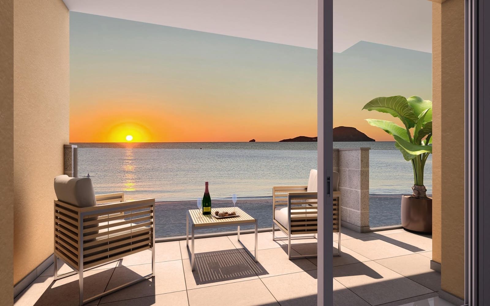 3 soverom Leilighet til salgs i La Manga del Mar Menor med svømmebasseng garasje - € 375 000 (Ref: 9985475)