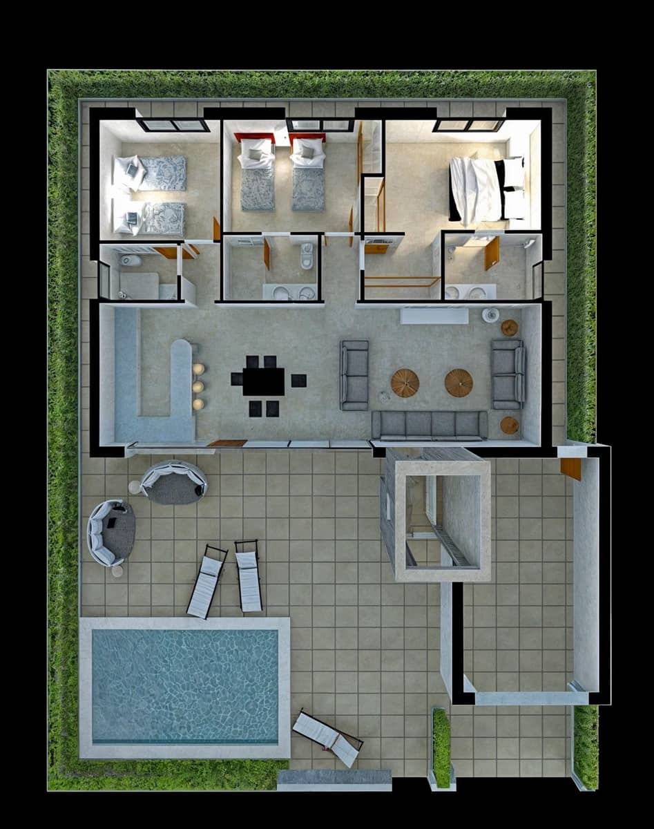 3 quarto Moradia para venda em La Pinilla com piscina garagem - 379 845 € (Ref: 9985477)