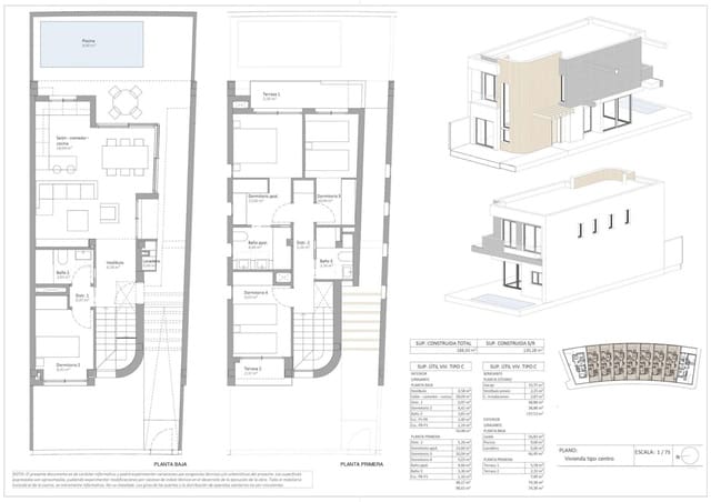 4 soverom Villa til salgs i Las Majadas - Las Molinetas - Labradorcico, Aguilas med svømmebasseng garasje - € 399 000 (Ref: 9985484)