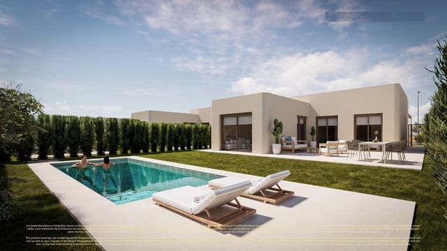 3 soverom Villa til salgs i Corvera, Murcia by med svømmebasseng garasje - € 482 000 (Ref: 9985507)