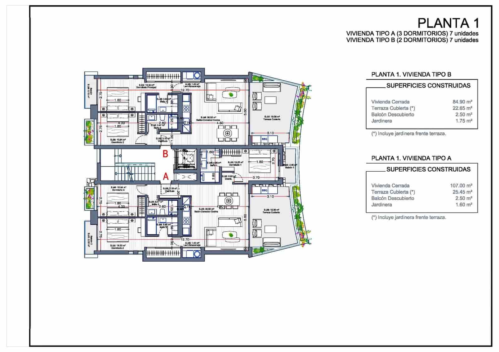 3 soverom Leilighet til salgs i La Manga Club med svømmebasseng garasje - € 500 000 (Ref: 9985513)
