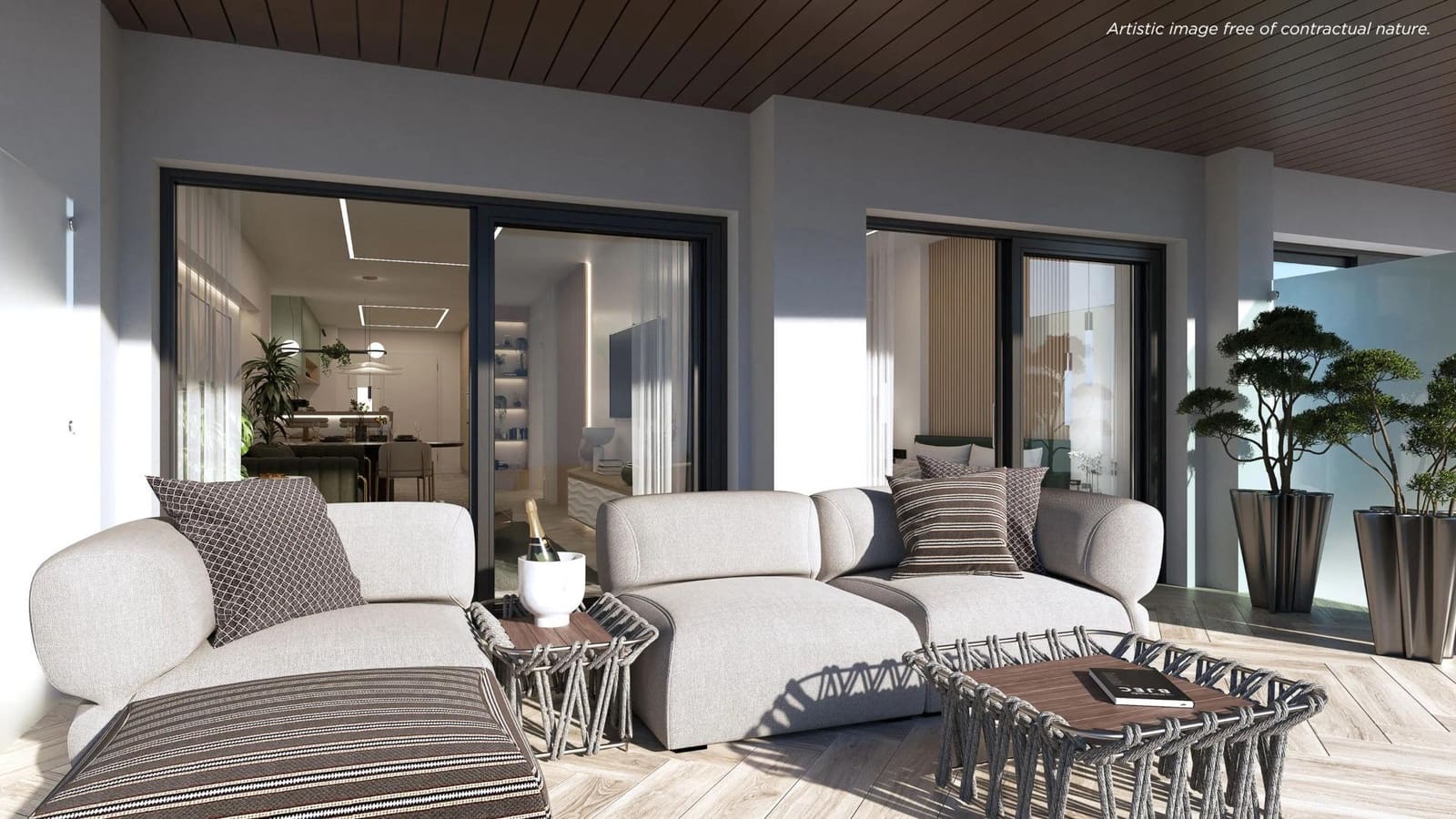 3 makuuhuone Huoneisto myytävänä paikassa La Manga del Mar Menor mukana uima-altaan 
autotalli - 519 000 € (Ref: 9985517)