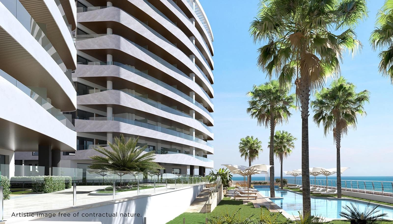 3 makuuhuone Huoneisto myytävänä paikassa La Manga del Mar Menor mukana uima-altaan 
autotalli - 519 000 € (Ref: 9985517)