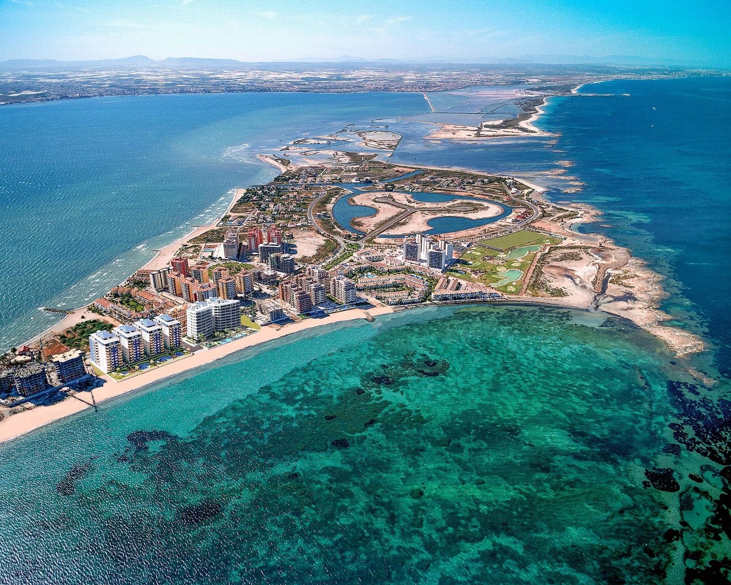 3 makuuhuone Huoneisto myytävänä paikassa La Manga del Mar Menor mukana uima-altaan 
autotalli - 519 000 € (Ref: 9985517)