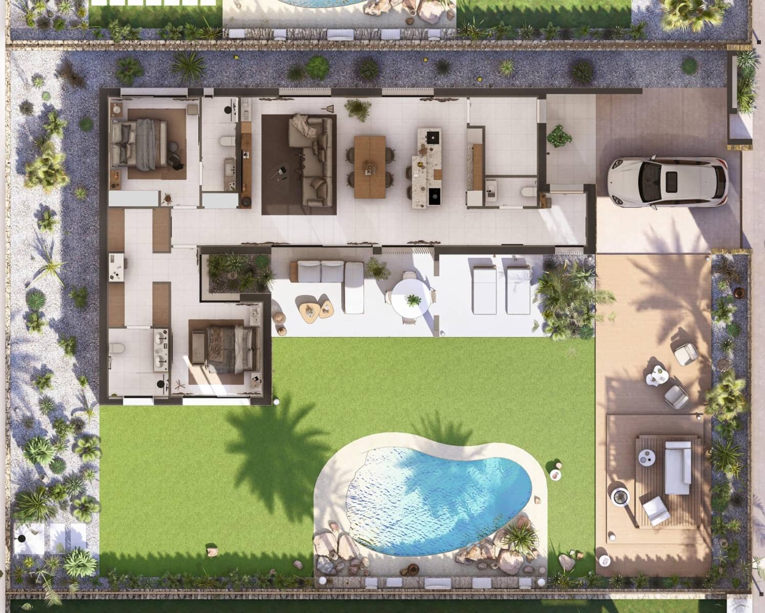 2 soveværelse Villa til salg i Banos y Mendigo med swimmingpool garage - € 614.000 (Ref: 9985532)
