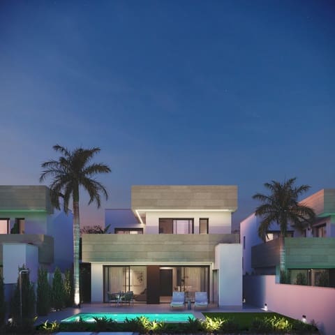 3 soverom Villa til salgs i Santiago de la Ribera, San Javier med svømmebasseng garasje - € 615 000 (Ref: 9985533)