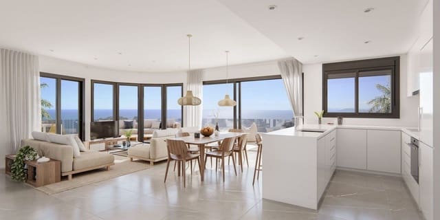 4 soveværelse Penthouse til salg i Los Collados - Los Geraneos, Aguilas med swimmingpool garage - € 646.000 (Ref: 9985537)