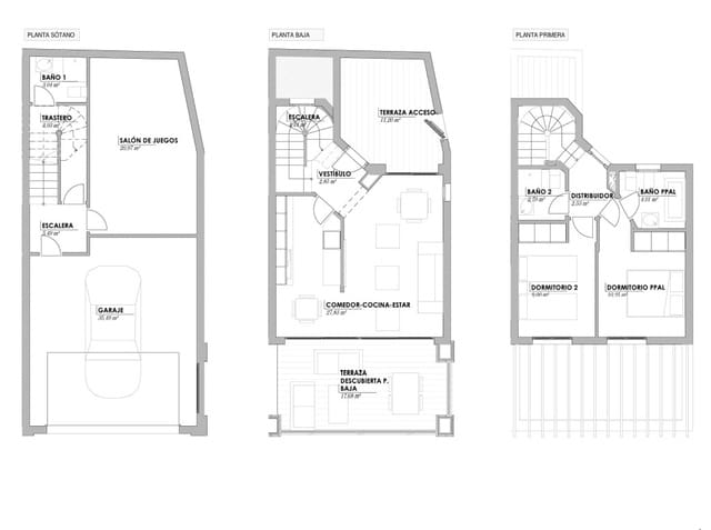 2 soveværelse Byhus til salg i El Peñoncillo, Torrox med swimmingpool garage - € 299.000 (Ref: 8892214)