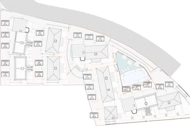 2 soveværelse Byhus til salg i El Peñoncillo, Torrox med swimmingpool garage - € 299.000 (Ref: 8892214)