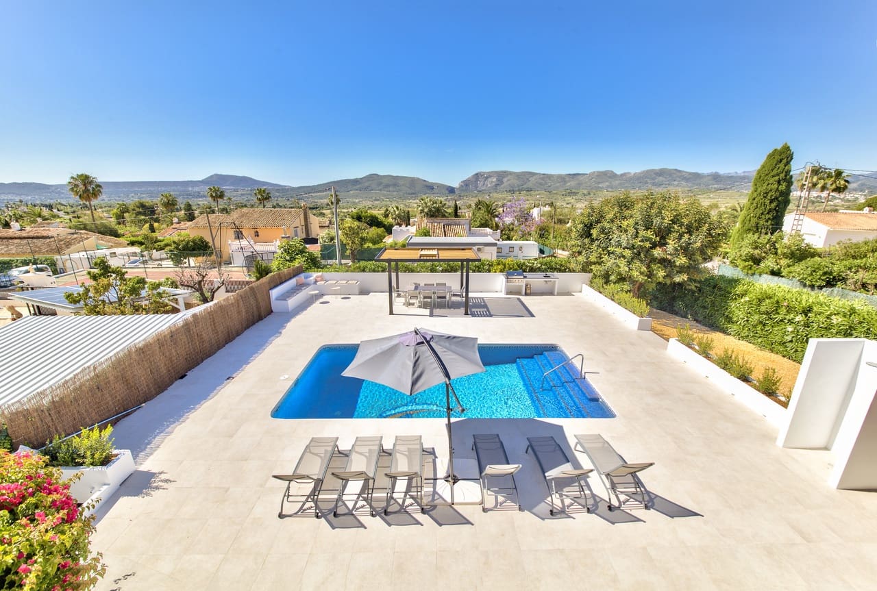 4 makuuhuone Huvila vuokrattavana paikassa Javea / Xabia mukana uima-altaan - 2 500 € (Ref: 8824458)