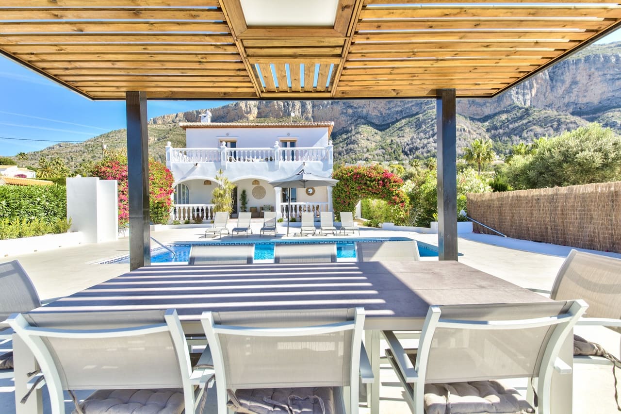 4 makuuhuone Huvila vuokrattavana paikassa Javea / Xabia mukana uima-altaan - 2 500 € (Ref: 8824458)