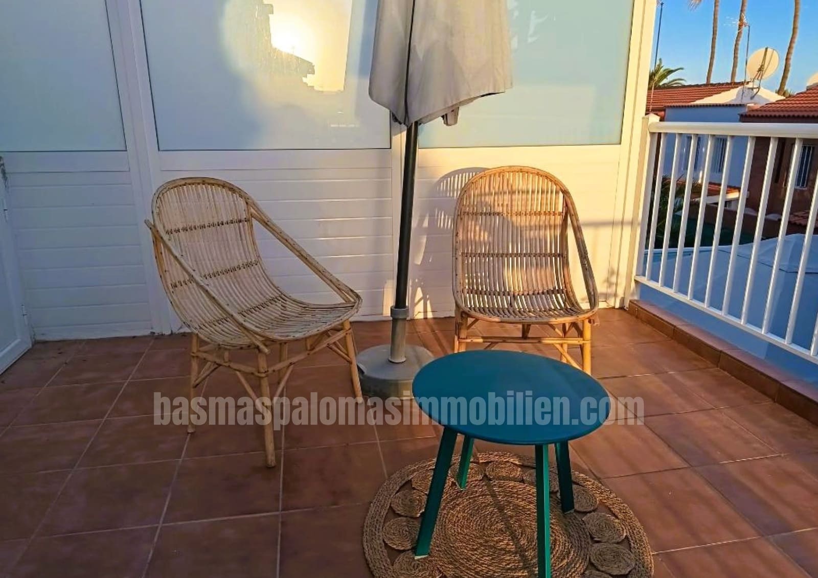 2 bedroom Bungalow for rent in Sonneland with pool - € 1,375 (Ref: 10112288)