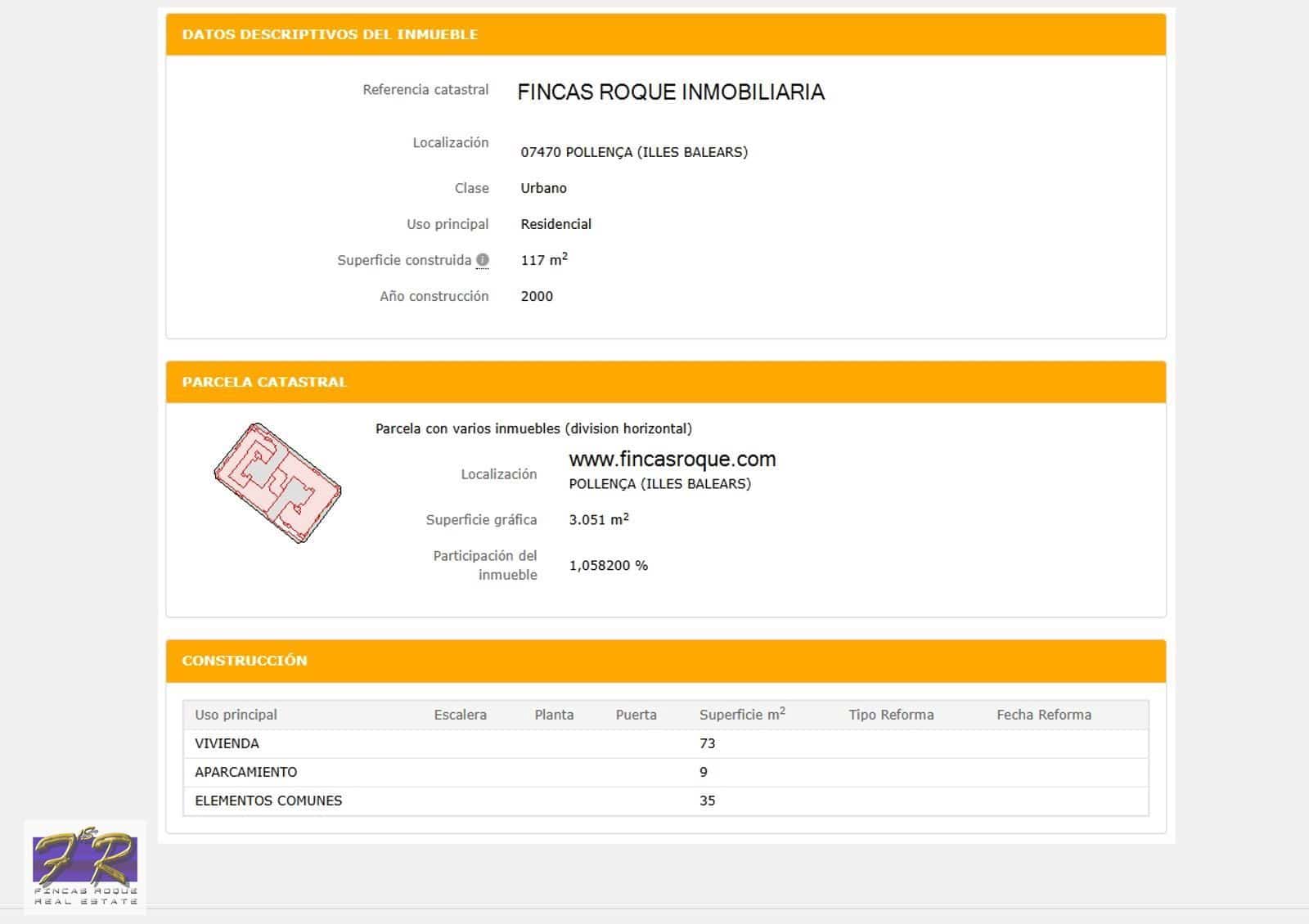 Piso de 2 habitaciones en Pollensa / Pollença en venta con garaje - 398.000 € (Ref: 10023184)