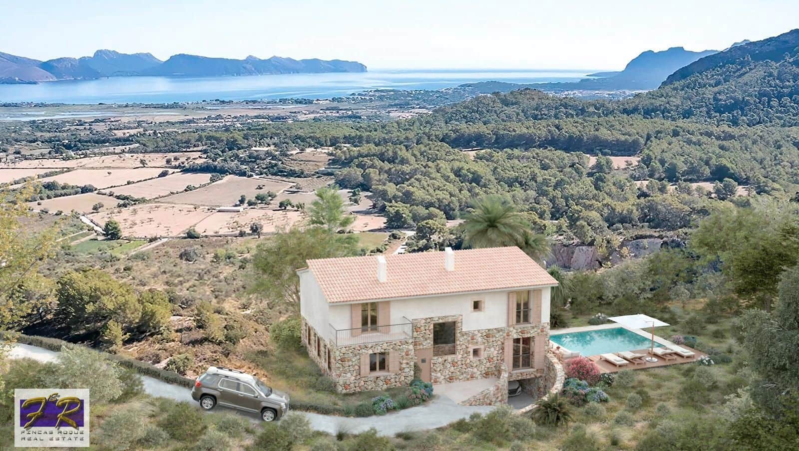 Finca/Herregård til salgs i Alcudia med svømmebasseng garasje - € 1 550 000 (Ref: 8940983)
