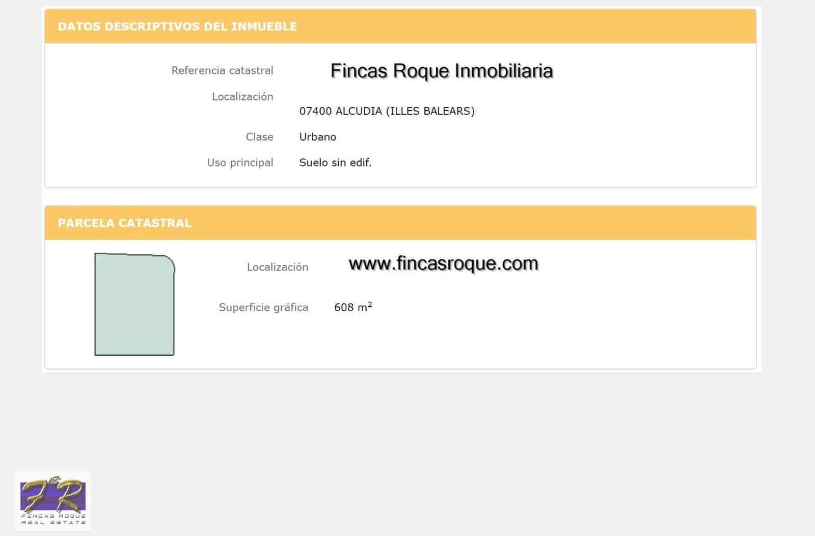 Byggegrund til salg i Alcudia - € 275.000 (Ref: 9094812)