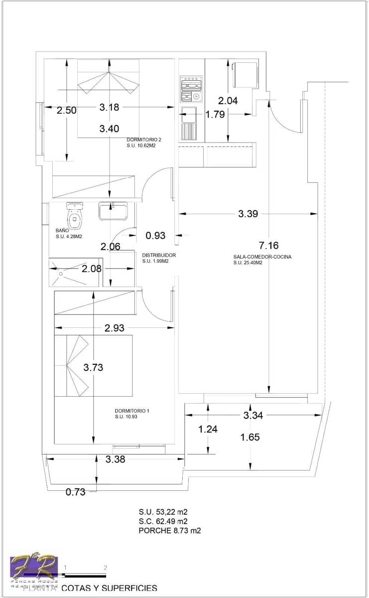 2 slaapkamer Flat te koop in Puerto de Alcudia met zwembad - € 280.000 (Ref: 9107841)