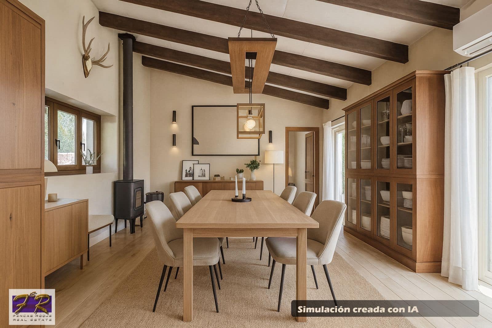 1 sypialnia Finka/Dom wiejski na sprzedaż w Buger z basenem garażem - 620 000 € (Ref: 9231865)