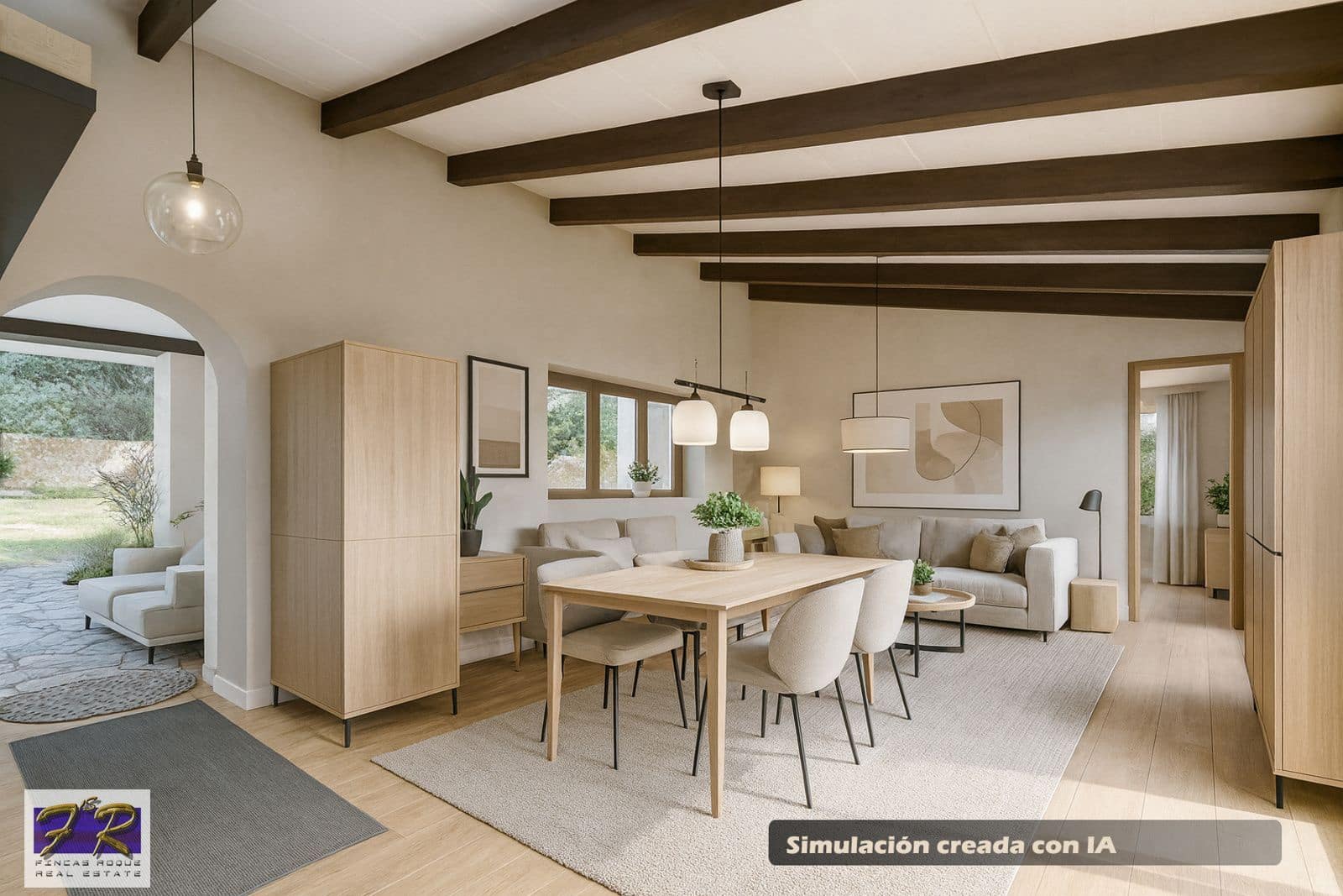 1 sypialnia Finka/Dom wiejski na sprzedaż w Buger z basenem garażem - 620 000 € (Ref: 9231865)