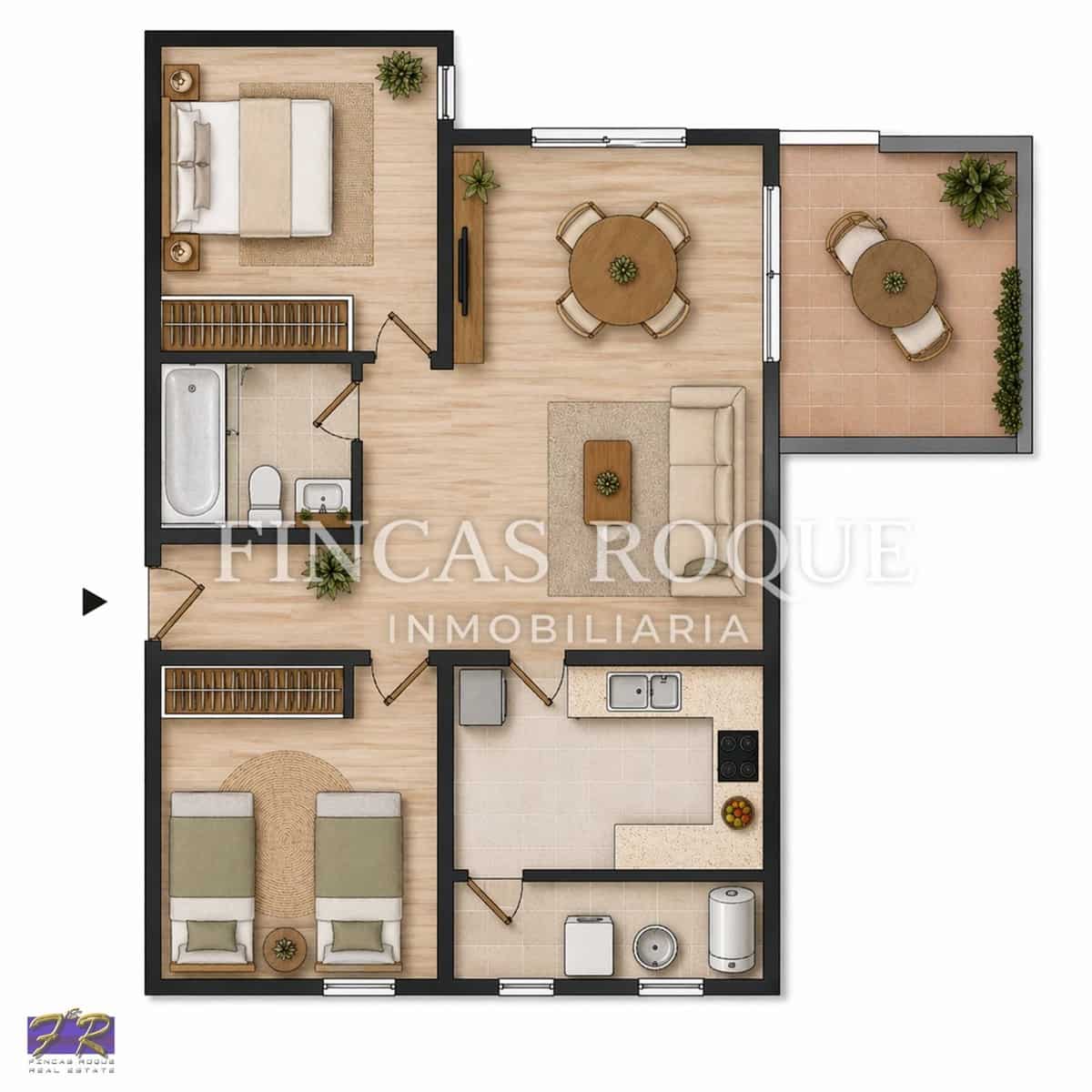 2 quarto Apartamento para venda em Alcudia com garagem - 465 000 € (Ref: 9790296)