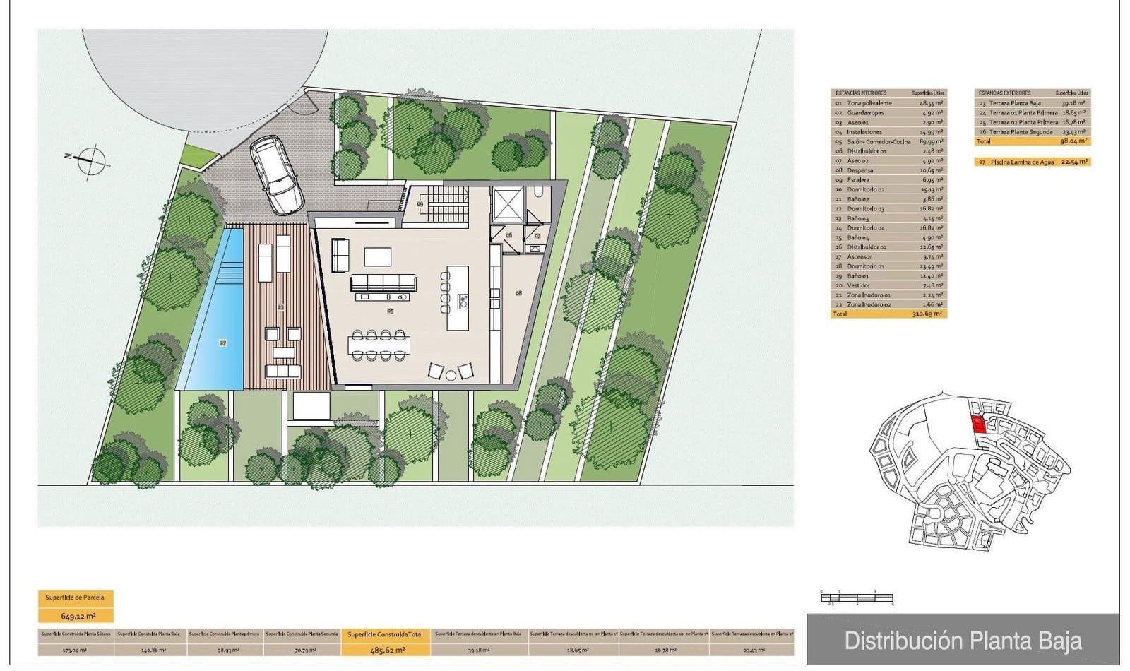 4 soverom Villa til salgs i Denia med svømmebasseng garasje - € 2 613 287 (Ref: 10159105)