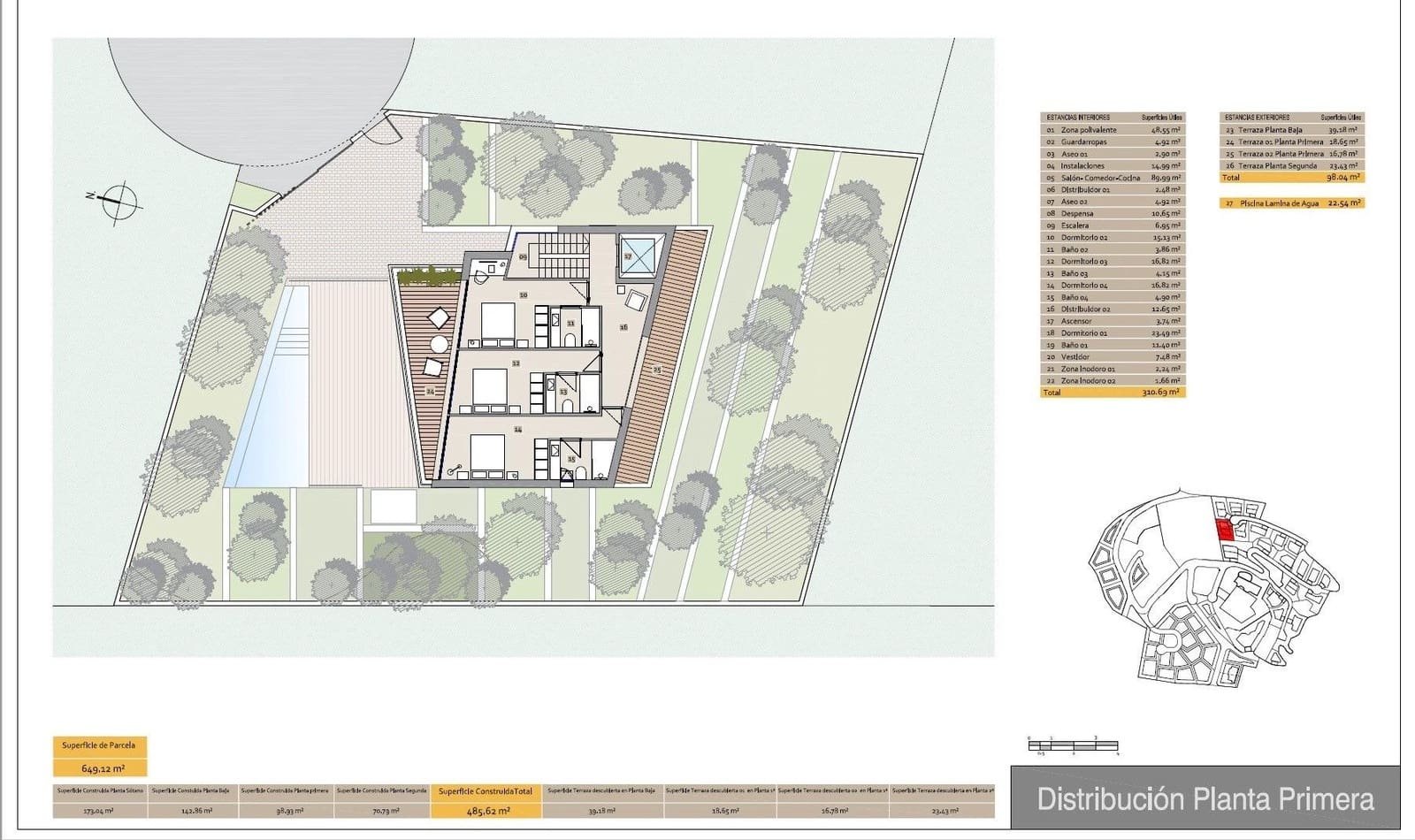 4 soverom Villa til salgs i Denia med svømmebasseng garasje - € 2 613 287 (Ref: 10159105)