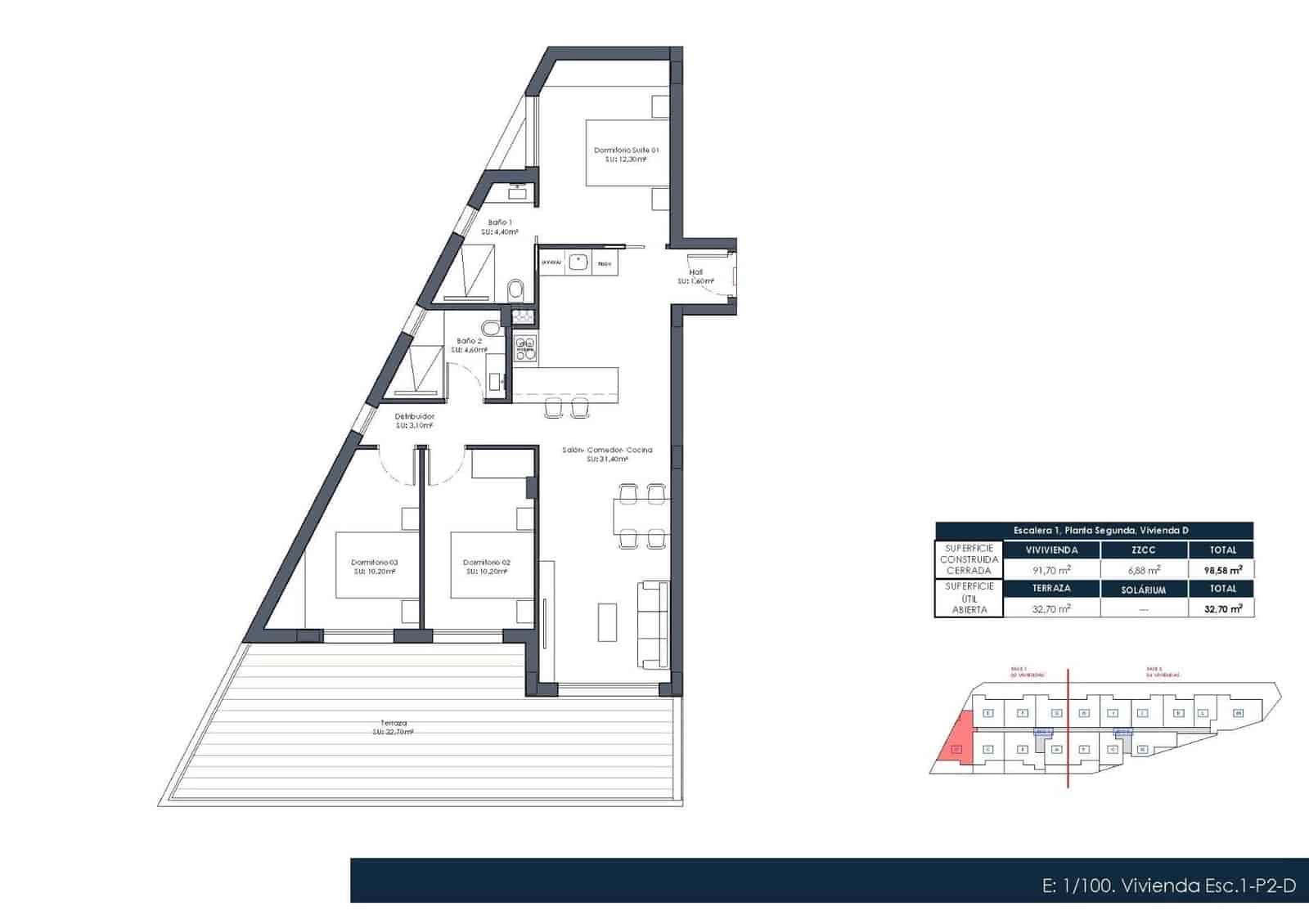 3 Zimmer Apartment zu verkaufen in Formentera del Segura mit Pool Garage - 320.000 € (Ref: 10176860)